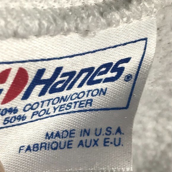 VTG Hanes Idaho Lottery Men's XL White Sweatshirt Made In USA - Picture 7 of 9